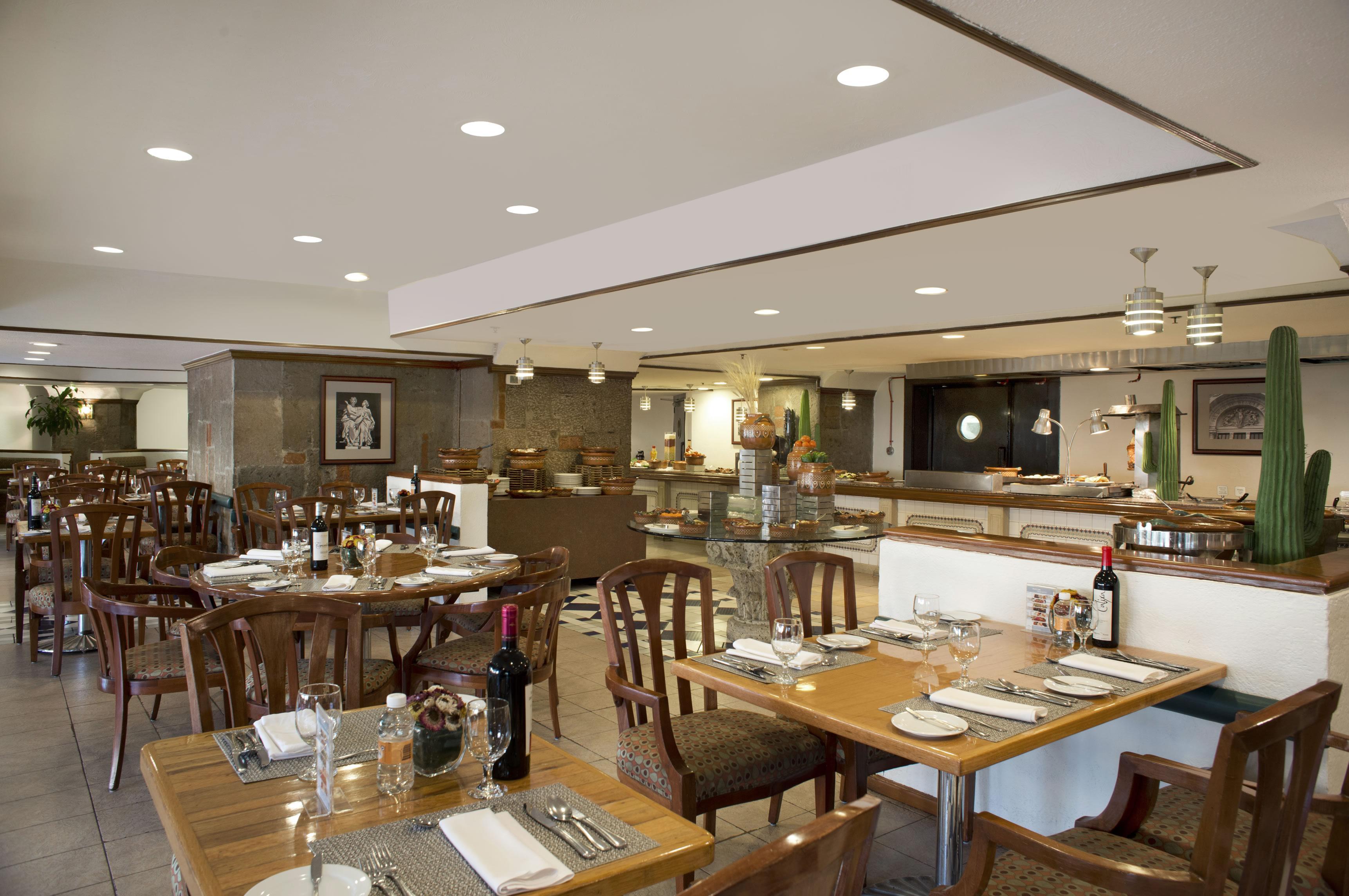 Fiesta Americana Reforma Mexiko-Stadt Exterior foto The restaurant at the hotel